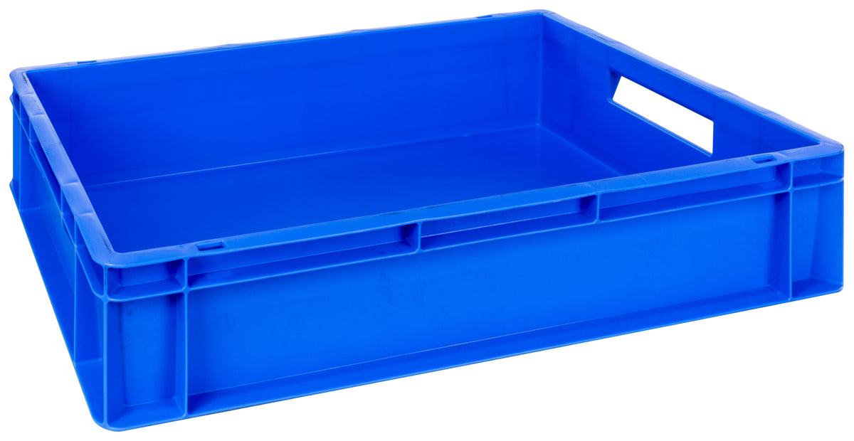 Coloured Euro Stacking Containers (4 Sizes), 10L (Pack of 5) 400 x 300 x 120mm / Blue, Filstorage