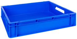 Coloured Euro Stacking Containers (4 Sizes), 10L (Pack of 5) 400 x 300 x 120mm / Blue, Filstorage
