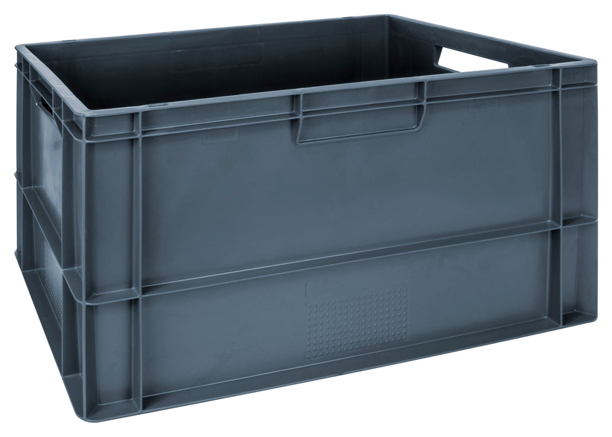Grey Euro Stacking Containers - Filstorage