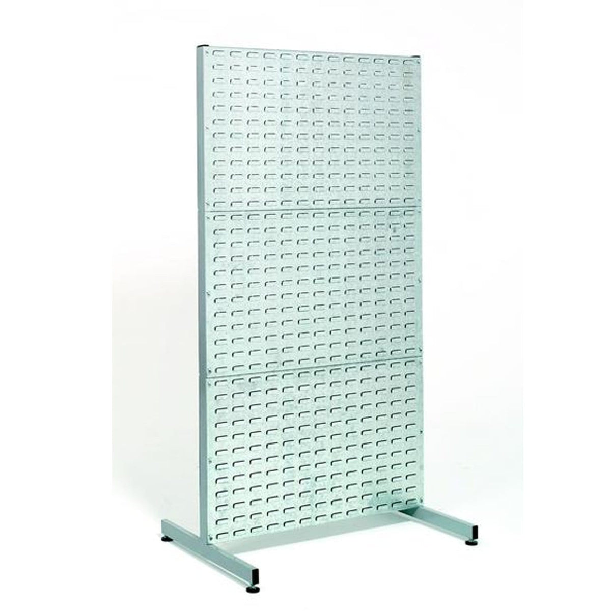 Single-Sided Louvre Panel Rack for use with Parts Bins, TFSUSS, Filstorage