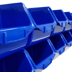 Stackable Storage Parts Bins (114) - Large, Blue / 1, Filstorage