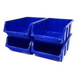 Pack of 4 x Stackable Storage Parts Bin (115) - Filstorage
