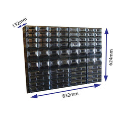 Vision Storage Block MEGA Unit 1 - Extra Large Compartment Organiser, Vision Block Unit 1, Filstorage