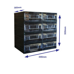 Vision Storage Block MEGA Unit 3 - Extra Large Compartment Organiser, Vision Block Unit 3, Filstorage