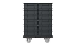 Euro Stacking Container 120mm H x 299mm W x 399mm D, 1, Filstorage