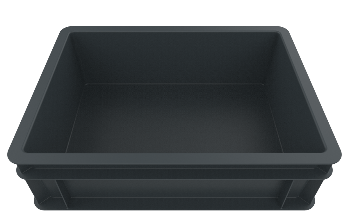 Euro Stacking Container 120mm H x 299mm W x 399mm D, 1, Filstorage