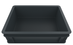 Euro Stacking Container 120mm H x 299mm W x 399mm D, 1, Filstorage