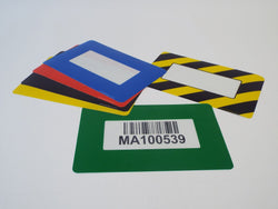 Self Adhesive Floor/Wall Warehouse Sign Frame (DL Size), FFDL - Blue/Pk 10, Filstorage