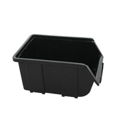 Black Recycled Plastic Parts Storage Bin FB2, FB2 Black, Filstorage