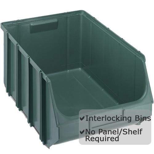 Container Pick Wall - 24 x Union F Interconnecting Storage Bins, 24 x Union F, Filstorage