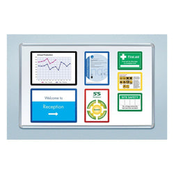 Magnetic Document Frame - Pack 10 (Various Sizes), A5 - Red, Filstorage
