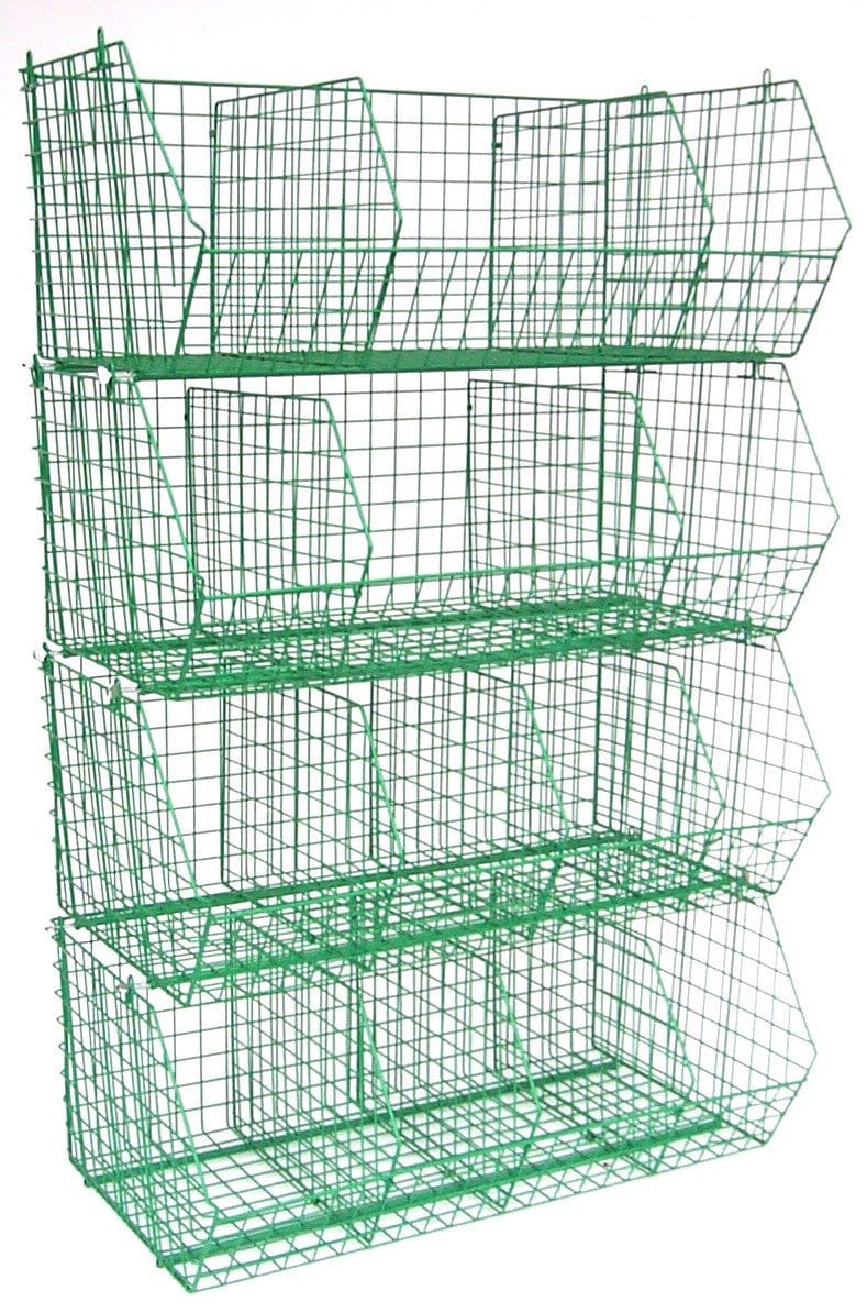 C4 (extra-large) Wire Storage Basket (single) 1220x680x480mm, C4 Wire Blue / 1, Filstorage