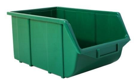 Steel Shelf Unit with 36 Storage Parts Bins 2000mm H x 1000mm W x 300mm D, Red, Filstorage