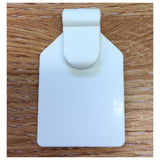Plastic Epos Flaps for Euro Hooks (pack 100), XPOS- PLASTIC EPOS FLAPS, Filstorage
