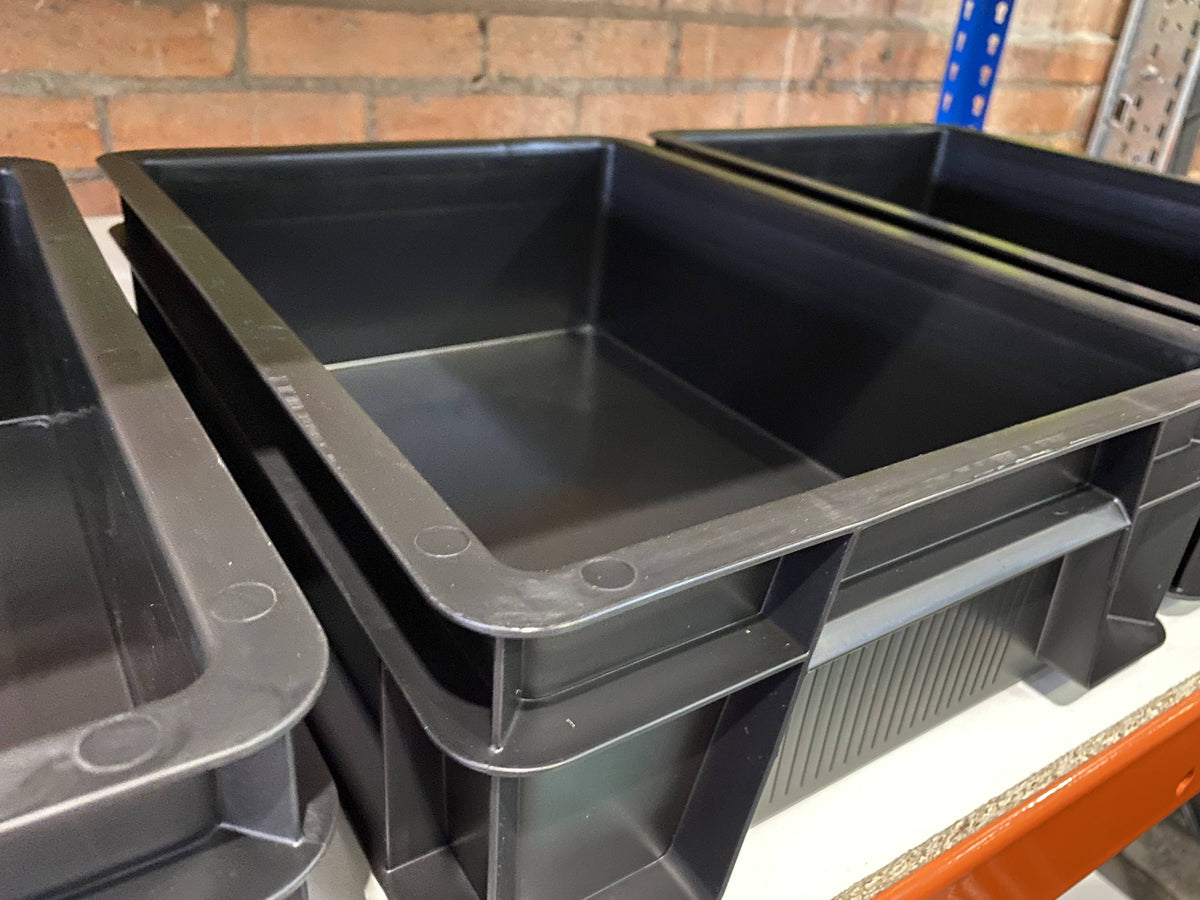 Euro Stacking Container 120mm H x 299mm W x 399mm D, 1, Filstorage
