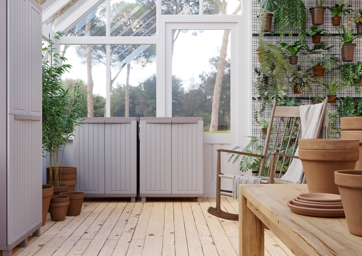 Plastic Garden / Home Cupboard TDJW68 915mm H, TDJW68, Filstorage