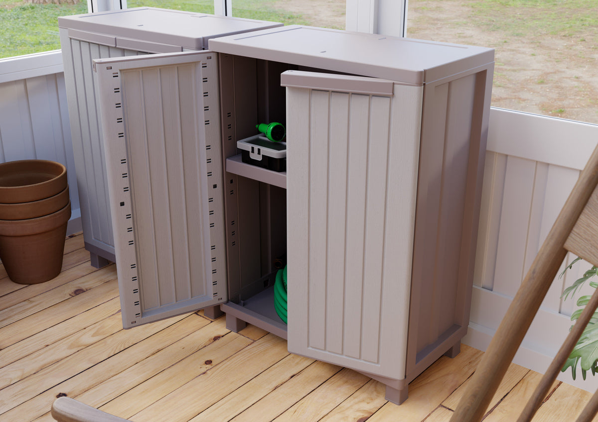 Plastic Garden / Home Cupboard TDJW68 915mm H, TDJW68, Filstorage
