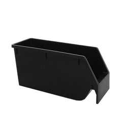 Narrow Black Recycled Kaddy Parts Storage Bin, Narrow Parts Bin Black (KB42), Filstorage