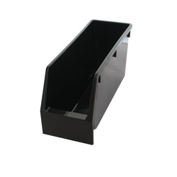 Narrow Black Recycled Kaddy Parts Storage Bin, Narrow Parts Bin Black (KB42), Filstorage