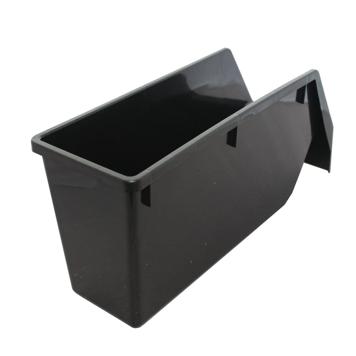 Narrow Black Recycled Kaddy Parts Storage Bin, Narrow Parts Bin Black (KB42), Filstorage
