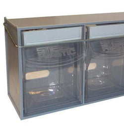 Complete Van Storage Tilt Bin Kit (16 compartments), Tilt Bin Van Kit 16 compartments, Filstorage