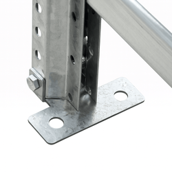 Heavy Duty Warehouse Longspan Racking Shelving System Starter Bay (500kg per level), 2m / 950mm / 600mm, Filstorage