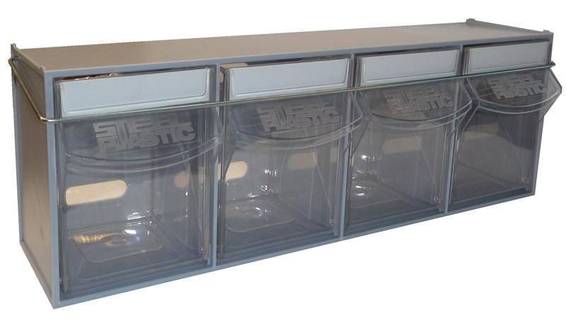 Complete Van Storage Tilt Bin Kit (41 compartments), Tilt Bin Van Kit 41 compartments, Filstorage