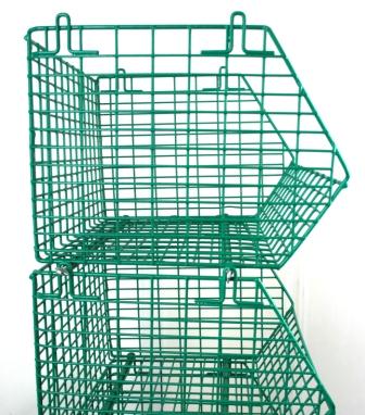 MT8 (small) Unit Complete 4 Baskets & Dividers, GREEN MT8 Unit 4 Baskets, Filstorage