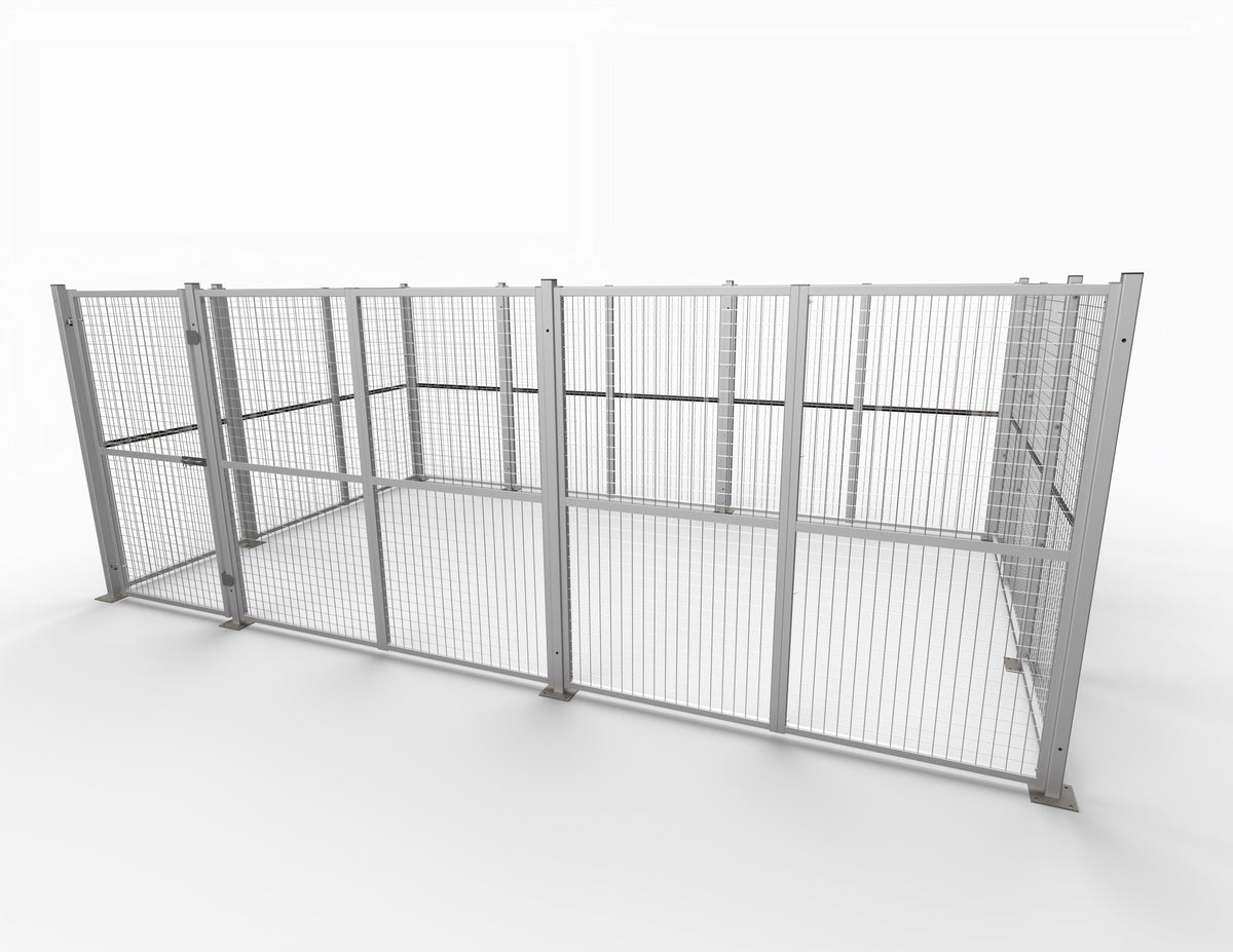 Warehouse Steel Mesh Security Cage 1850mm H, W4785 x D2901mm, Filstorage