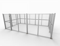 Warehouse Steel Mesh Security Cage 1850mm H, W4785 x D2901mm, Filstorage