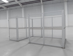 Warehouse Steel Mesh Security Cage 1850mm H, W1934 x D1017mm, Filstorage