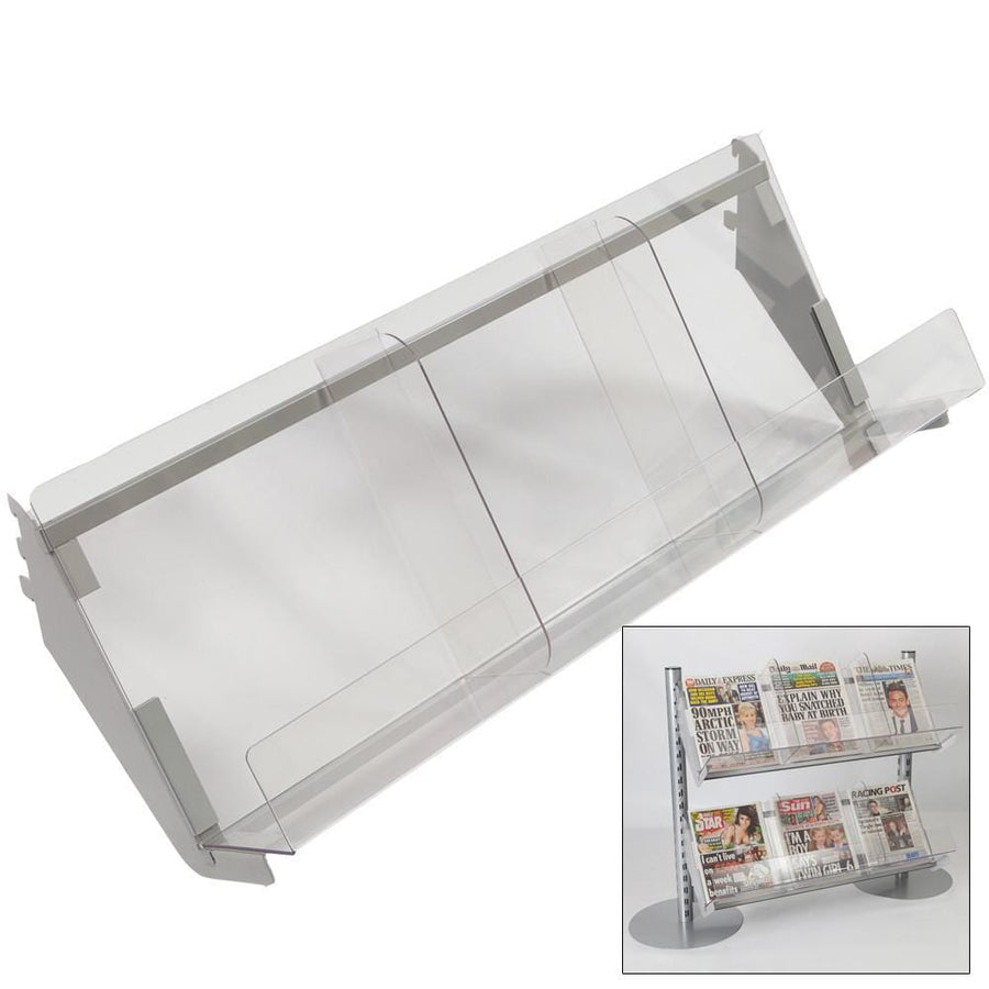 Newspaper Shelf for Queue System, Newspaper Shelf, Filstorage