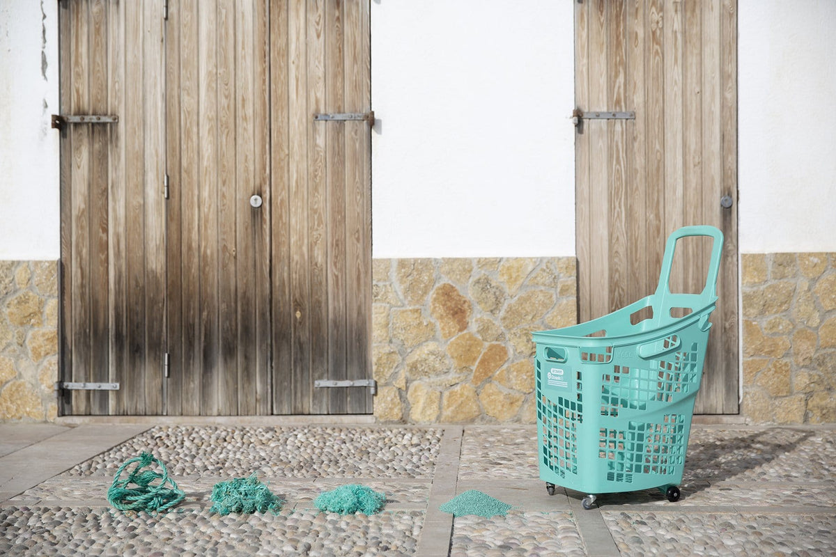 OCEANIS Plastic Shopping Trolley Basket 65L, 65L Oceanis, Filstorage