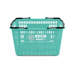 OCEANIS Plastic Shopping Basket 22L - 2 Handles (recycled ocean plastic), Oceanis, Filstorage