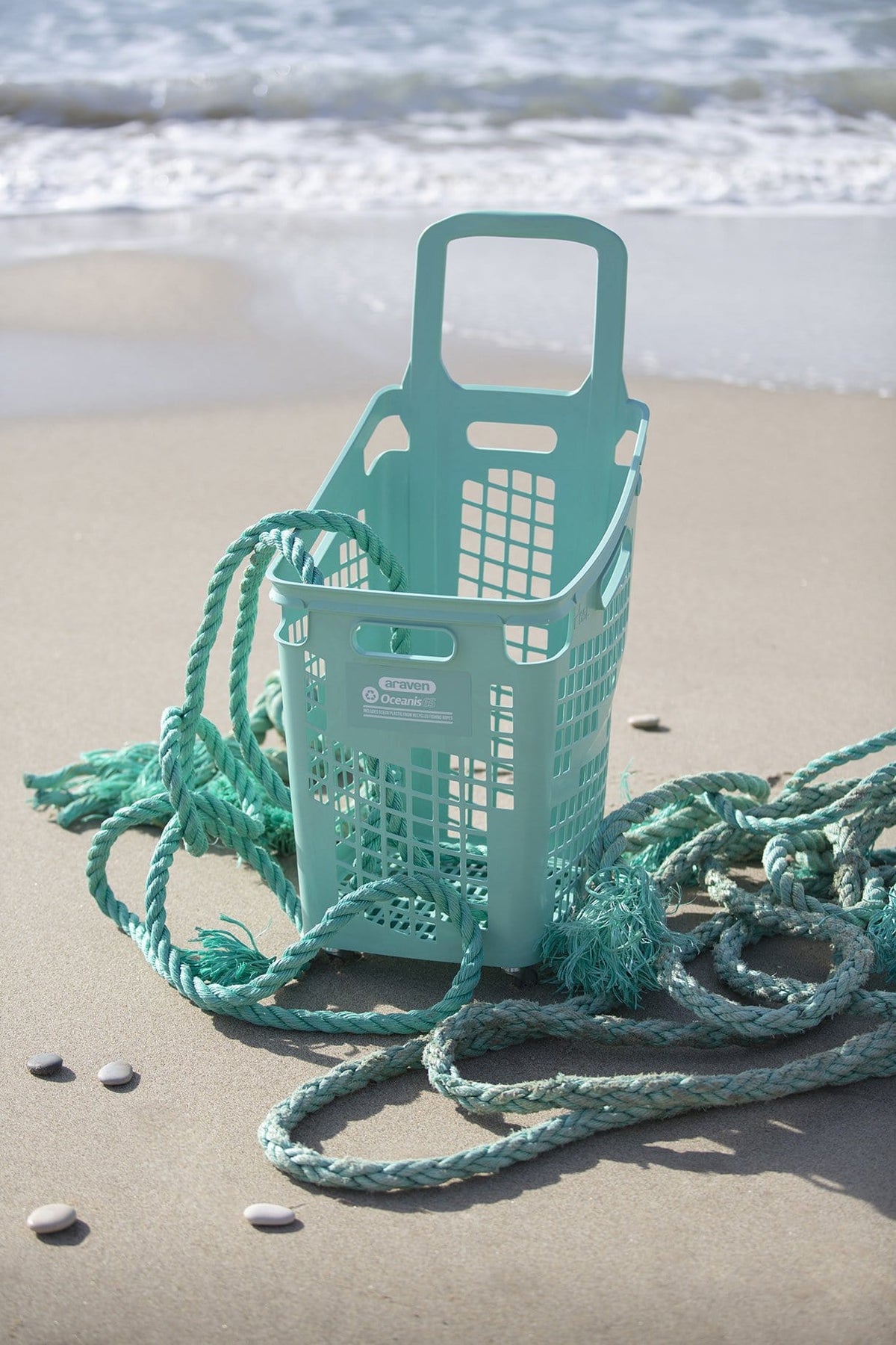 OCEANIS Plastic Shopping Trolley Basket 65L, 65L Oceanis, Filstorage