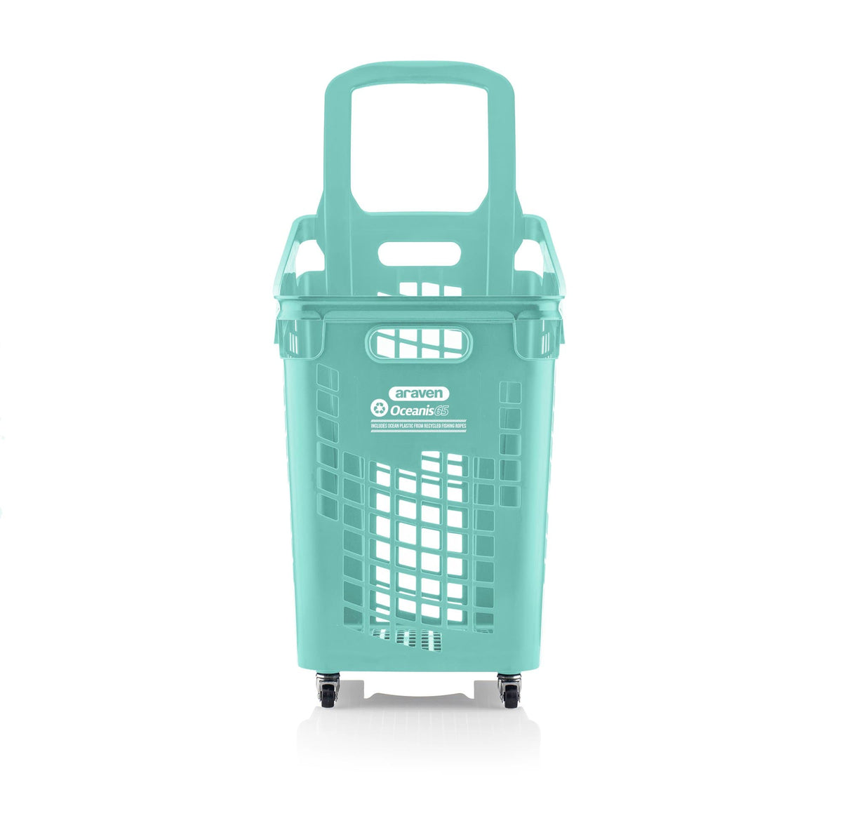 OCEANIS Plastic Shopping Trolley Basket 65L, 65L Oceanis, Filstorage
