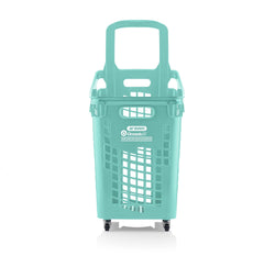 OCEANIS Plastic Shopping Trolley Basket 65L, 65L Oceanis, Filstorage