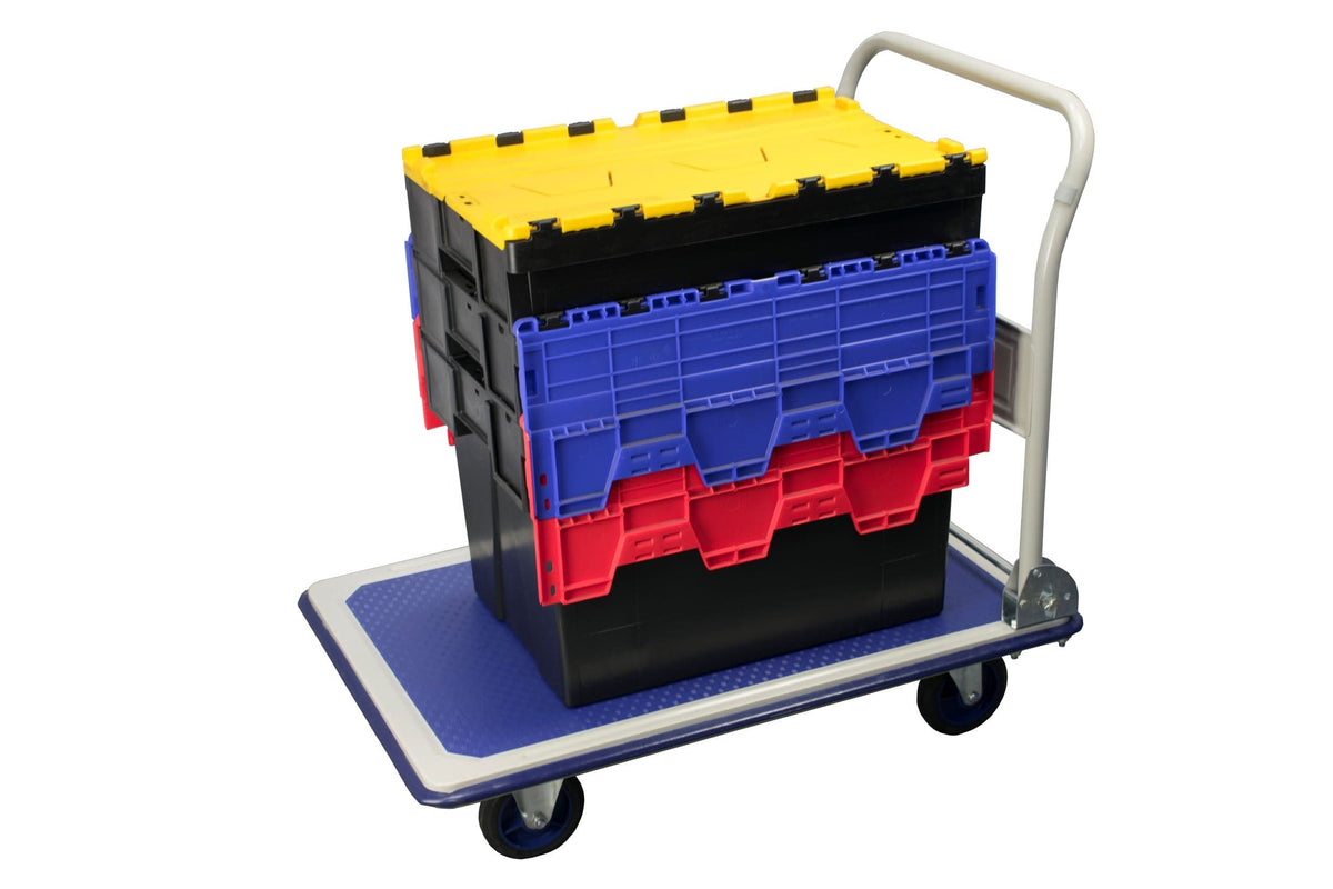 Folding Flatbed Truck Trolley, 150kg, Filstorage
