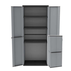 Recycled Plastic Garden / Garage Cupboard TDJL268 1635mm H, TDJL268, Filstorage