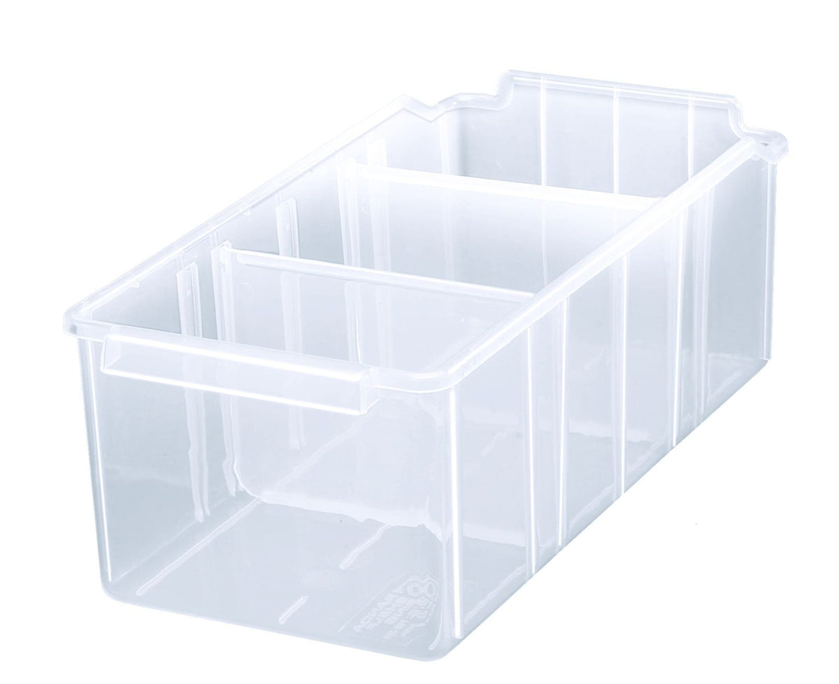 Clear Panda Shelf Storage Bin (2 Sizes), 405 (415x300x135), Filstorage