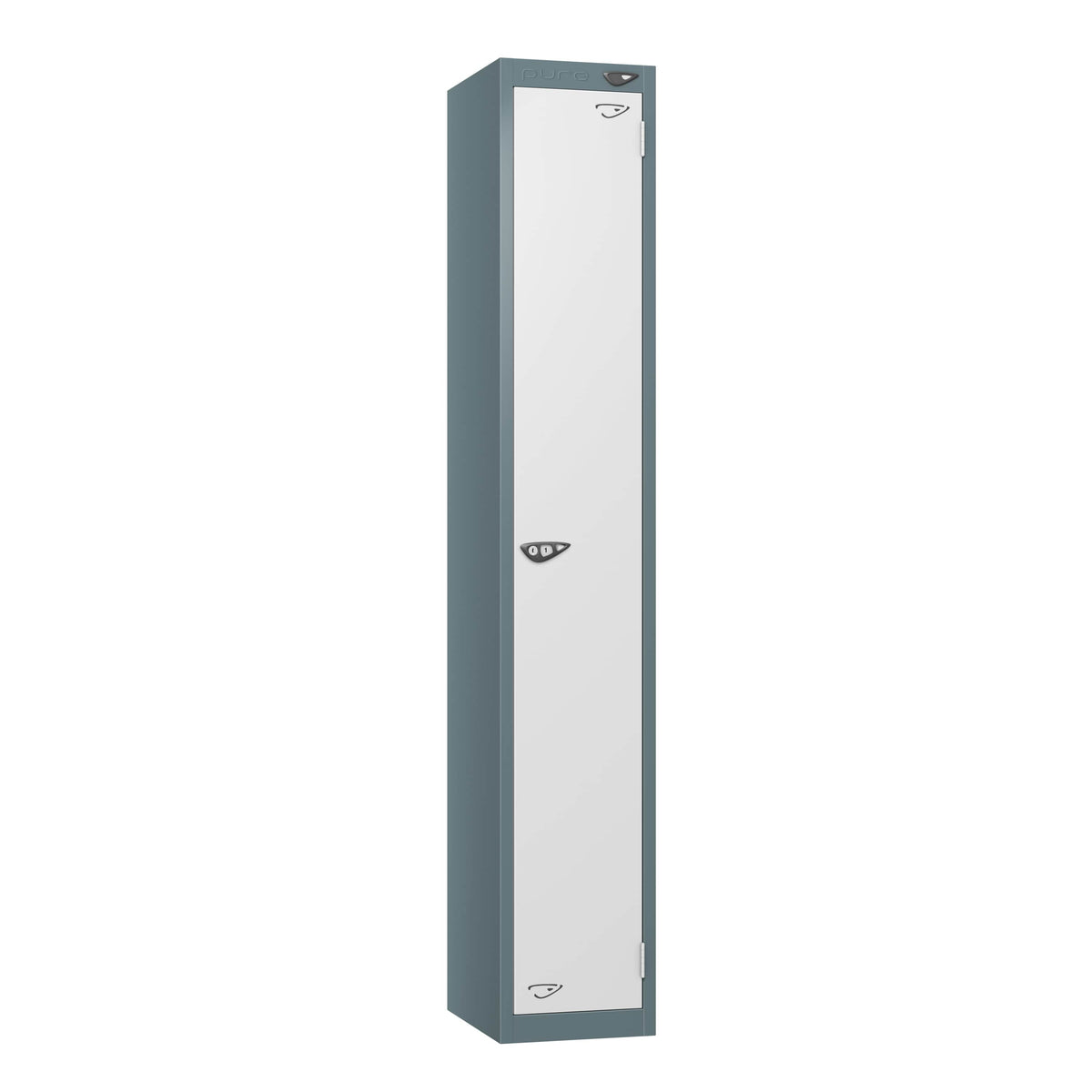 1 Door Steel Locker white door