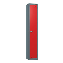 1 Door Steel Locker Red door