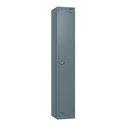 1 Door Steel Locker Slate Grey Door