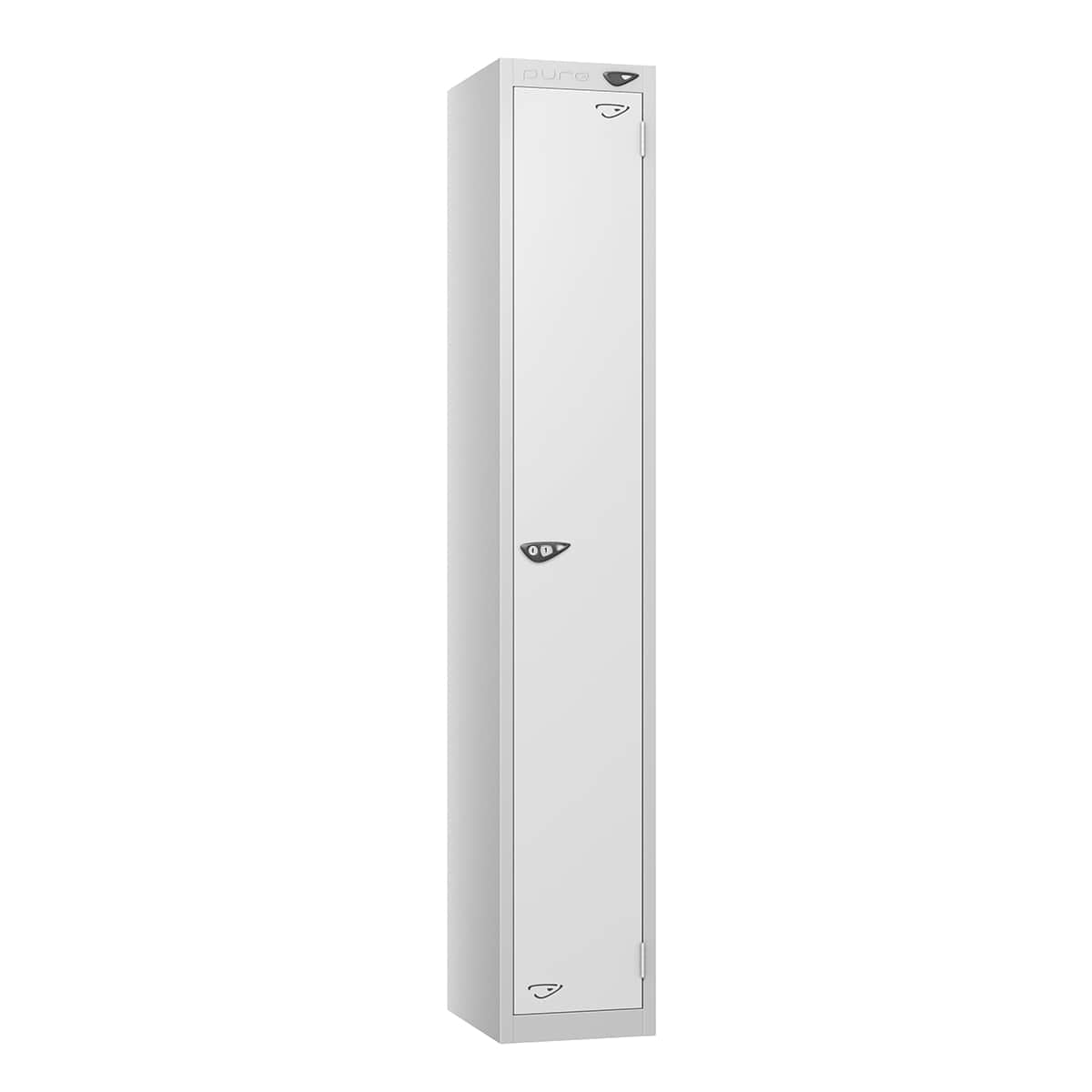 Pure 1 Door Steel Locker (Silver Body)