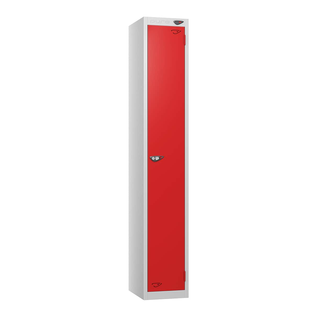 Pure 1 Door Steel Locker (Silver Body)