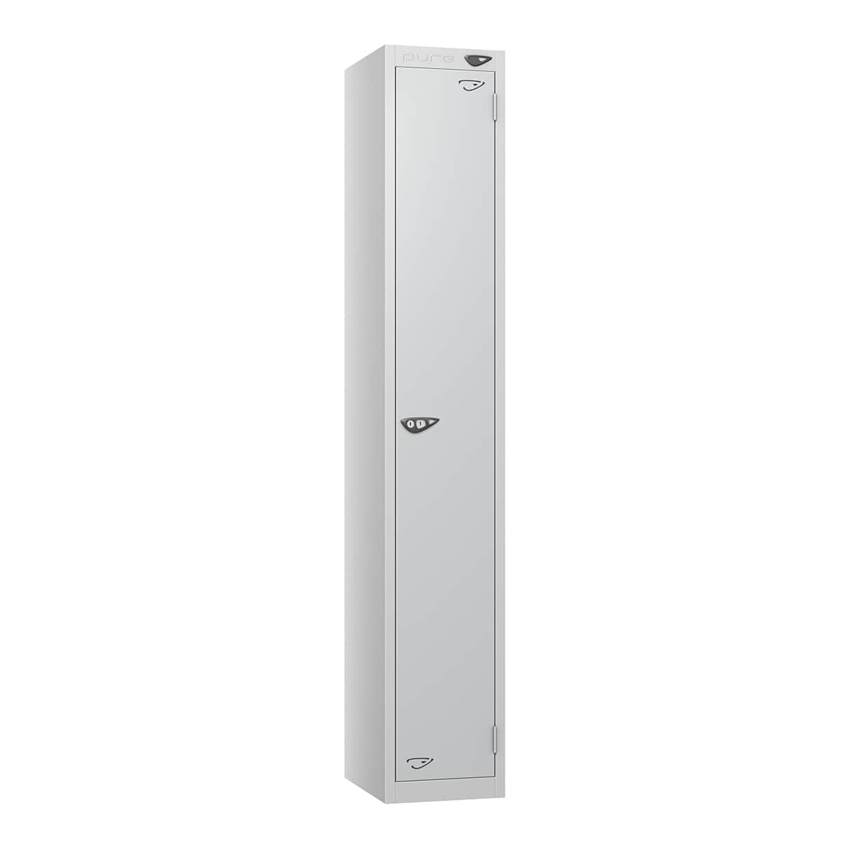 Pure 1 Door Steel Locker (Silver Body)