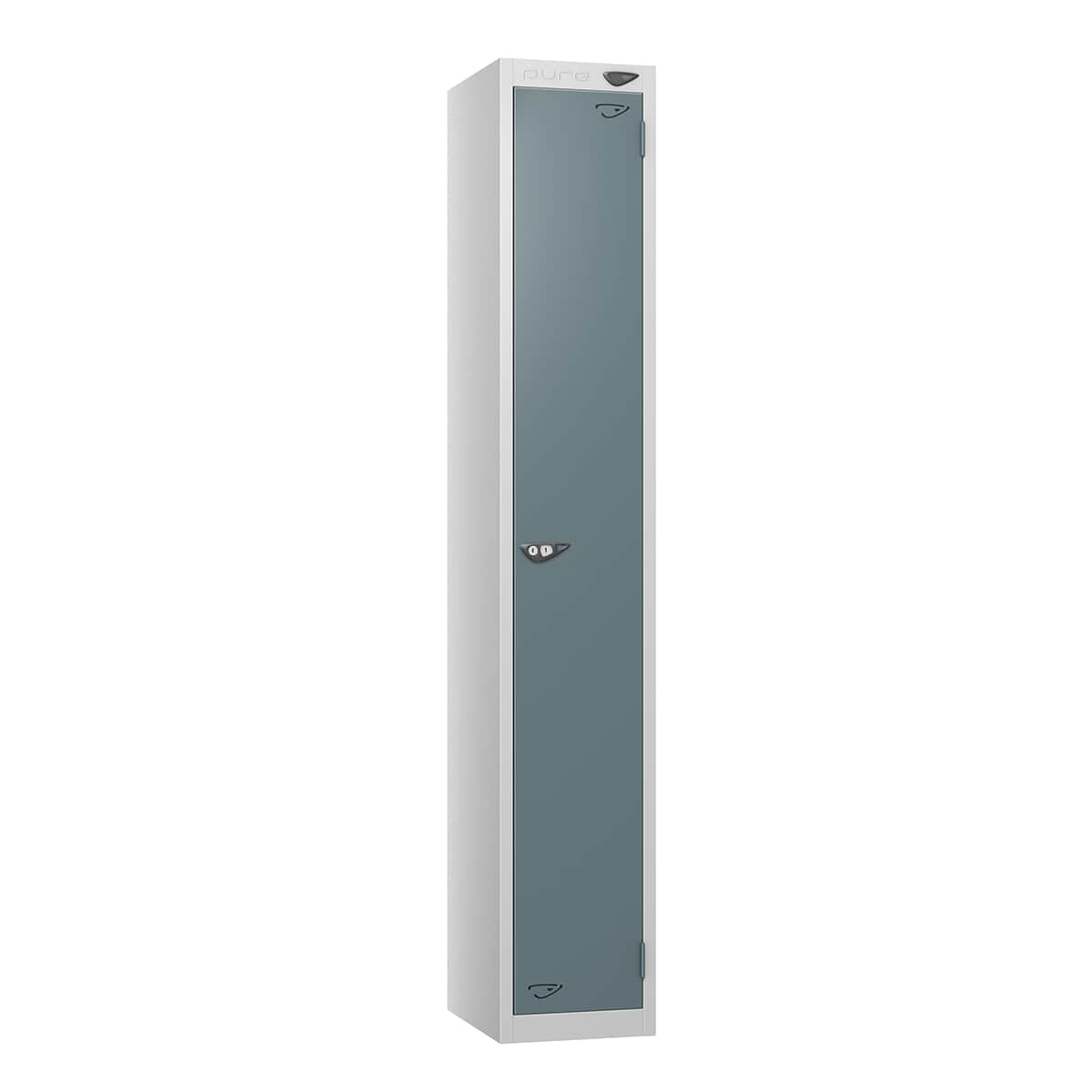Pure 1 Door Steel Locker (Silver Body)