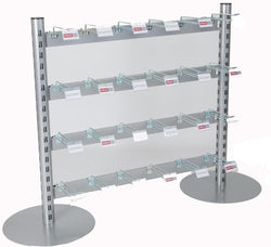 Tie Bar & Hooks for Queue System, Tie Bar 1000mm, Filstorage