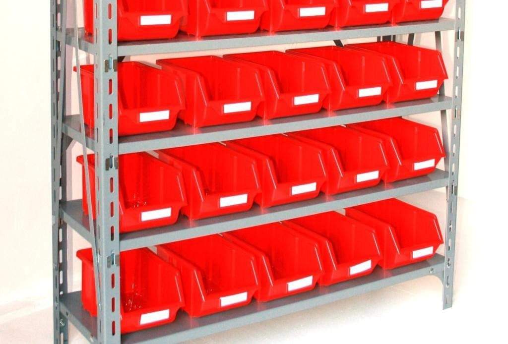 Stackable Storage Parts Bins (114) - Large, Blue / 1, Filstorage