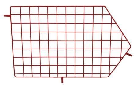 C2DS (large) Wire Storage Basket (single), C2DS Wire Green / 1, Filstorage